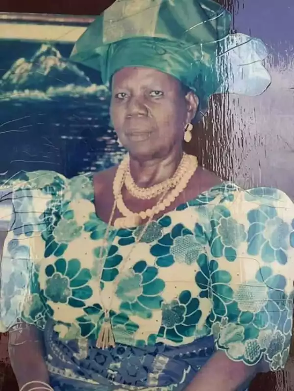 Photo Of Christiana Obiano, Mother Of Governor Obiano Who Died At The Age Of 87